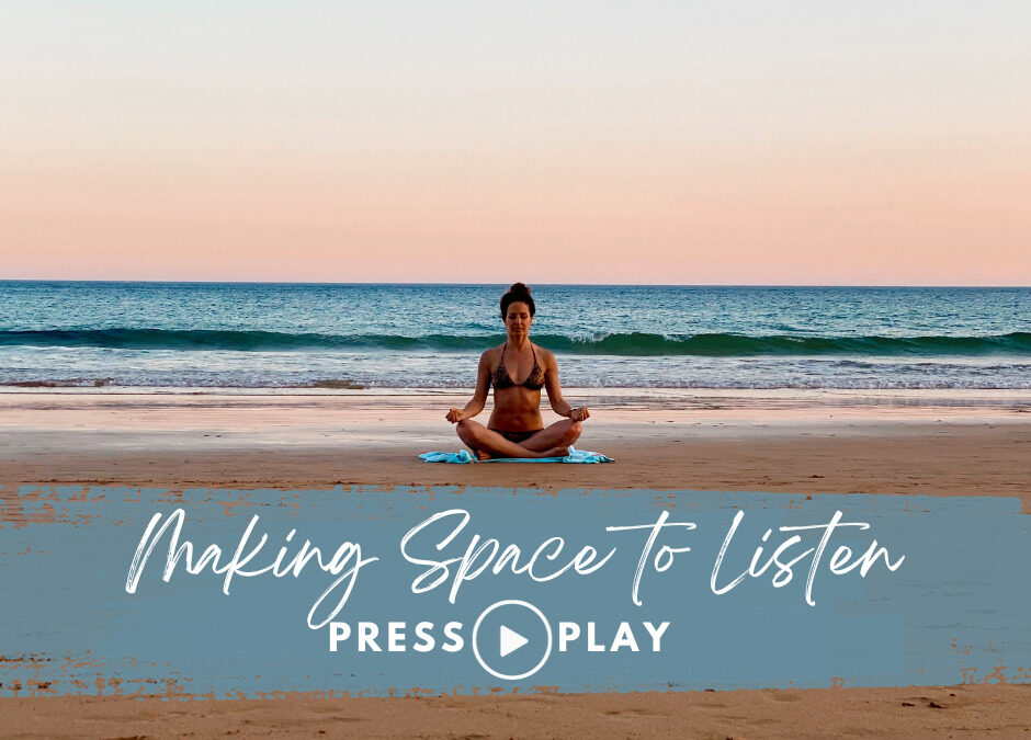 Making Space to Listen (audio gift)